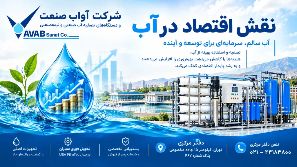 نقش اقتصاد در آب