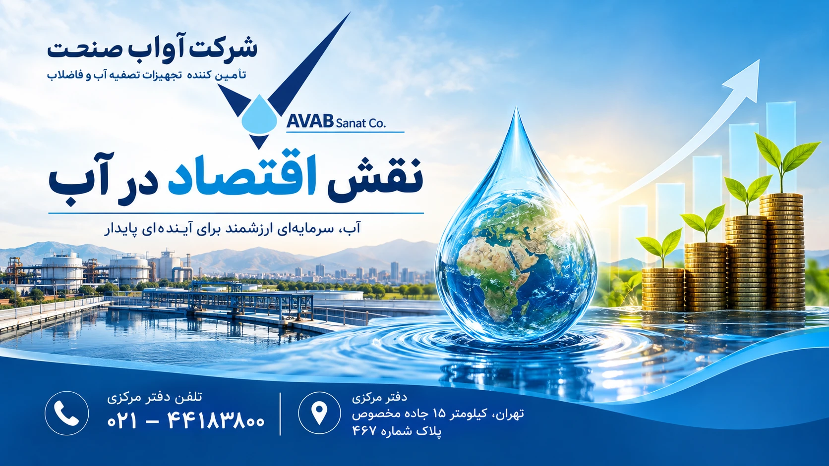 نقش اقتصاد در آب